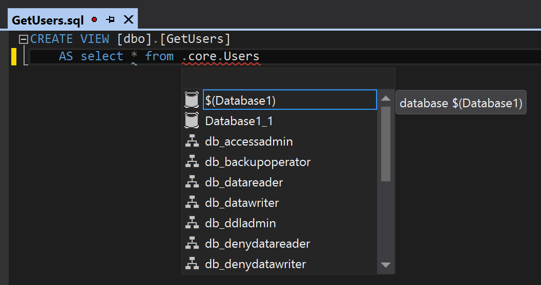 Referencing db with variable