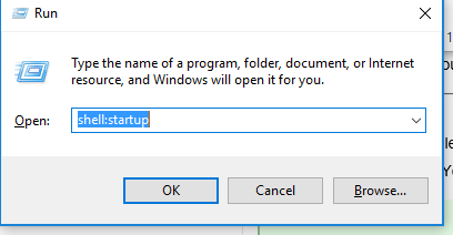   Open Startup Folder